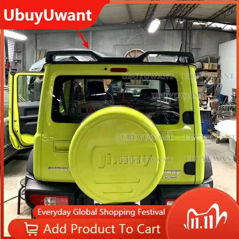 Для Suzuki New Jimny 2019 - 2022 ABS передний спойлер на крышу (без светильник и задний спойлер на крышу глянцевый черный комплект для украшения кузова ав...
Для Suzuki New Jimny 2019 - 2022 ABS передний спойлер на крышу (без светильник и задний спойлер на крышу глянцевый черный комплект для украшения кузова ав...