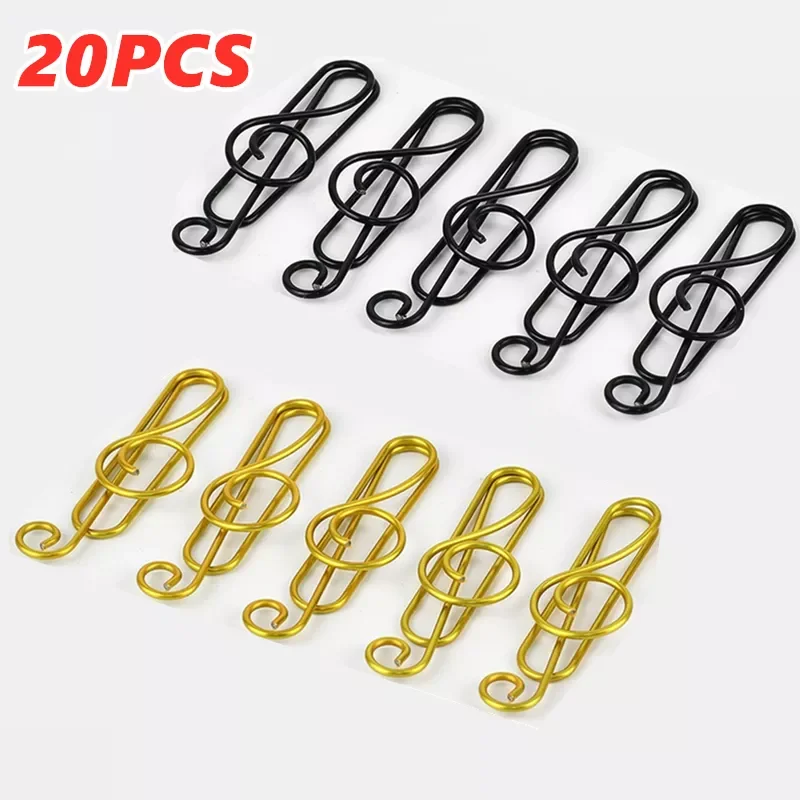 20pcs Mini Paper Clips Decorative Music Note Shape Metal Paperclips For Students Stationery Office School Binding Supplies
20pcs Mini Paper Clips Decorative Music Note Shape Metal Paperclips For Students Stationery Office School Binding Supplies