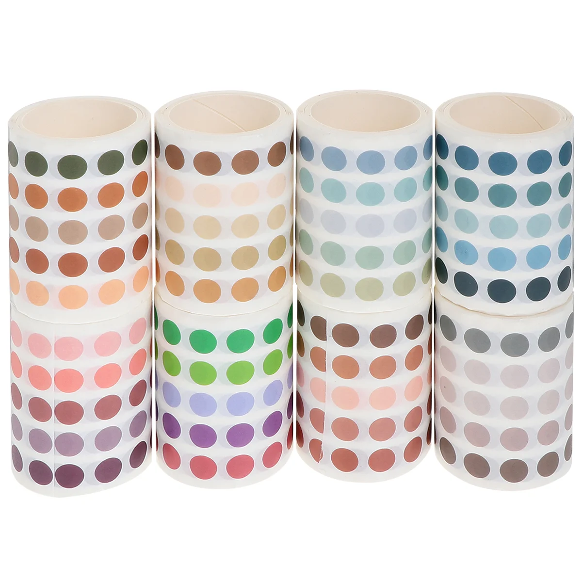 8pcs Washi Tape Round Dot Washi Decal DIY Scrapbook Dot Paper Tape Round Dot Stickers for Scrapbook Diary Albums Planner (
8pcs Washi Tape Round Dot Washi Decal DIY Scrapbook Dot Paper Tape Round Dot Stickers for Scrapbook Diary Albums Planner (