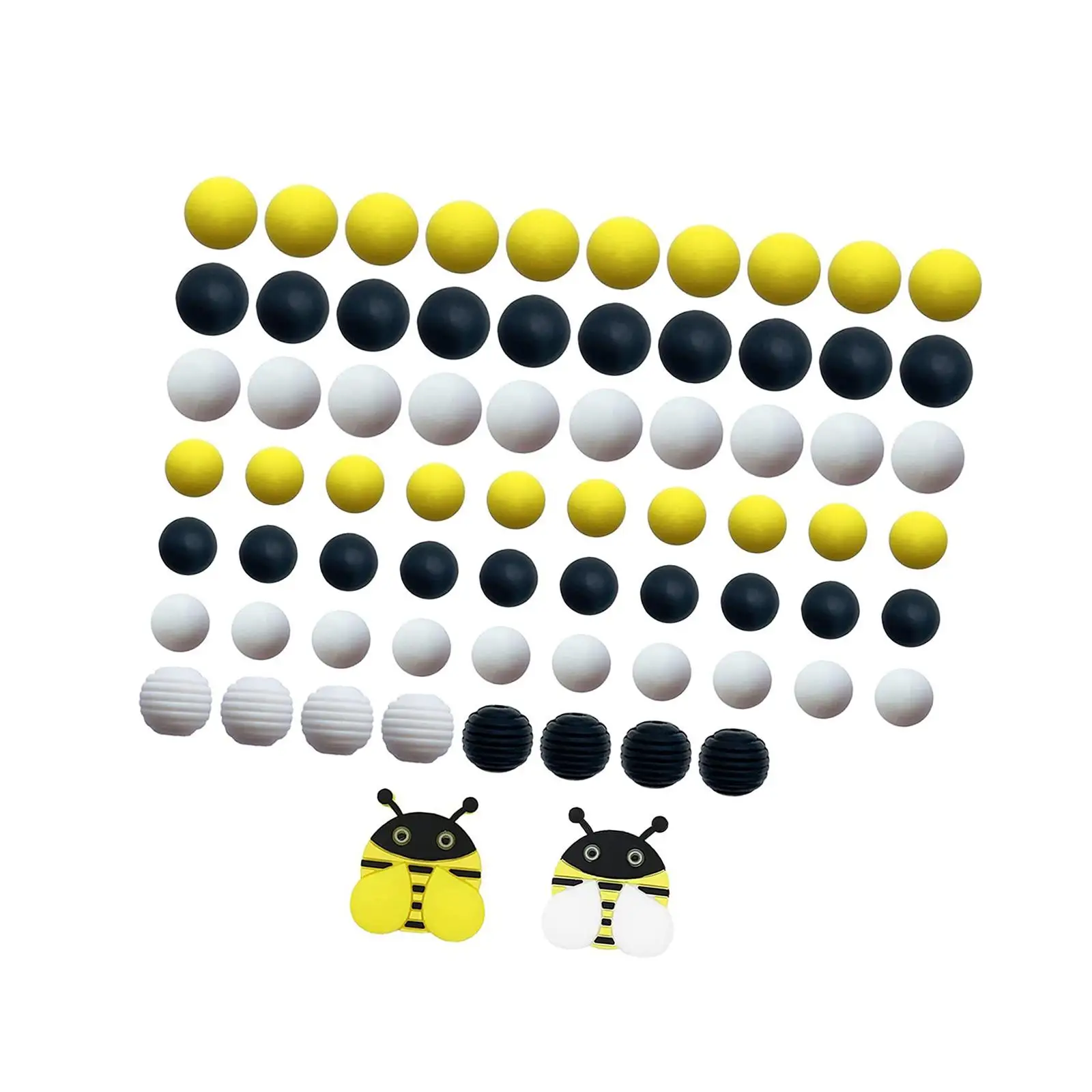 70x Silicone Beads Bulk Creative Spacer Beads Bracelets Beading Supplies Loose Beads Crafting for Women Bangle Necklace Handwork
70x Silicone Beads Bulk Creative Spacer Beads Bracelets Beading Supplies Loose Beads Crafting for Women Bangle Necklace Handwork