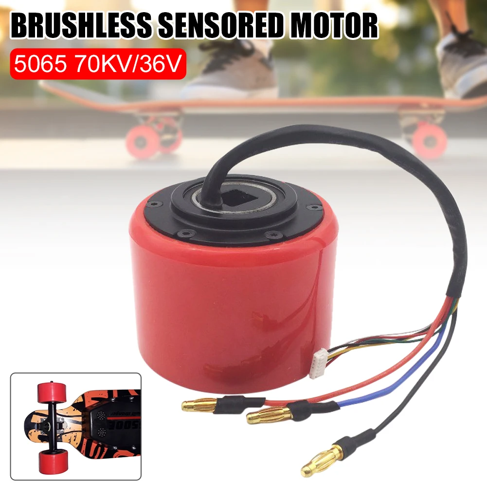 36V 170KV Brushless Sensored Wheel Motor 300W For Electric Balancing Scooter Skateboard Replacement Parts
36V 170KV Brushless Sensored Wheel Motor 300W For Electric Balancing Scooter Skateboard Replacement Parts