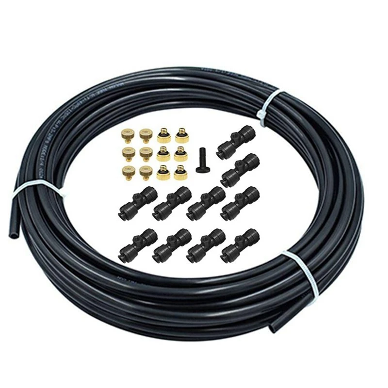 1/4 Inch Slip-Lock Misting Nozzles Kit Fog Nozzles For Patio Misting System Outdoor Cooling System Garden Water Mister
1/4 Inch Slip-Lock Misting Nozzles Kit Fog Nozzles For Patio Misting System Outdoor Cooling System Garden Water Mister