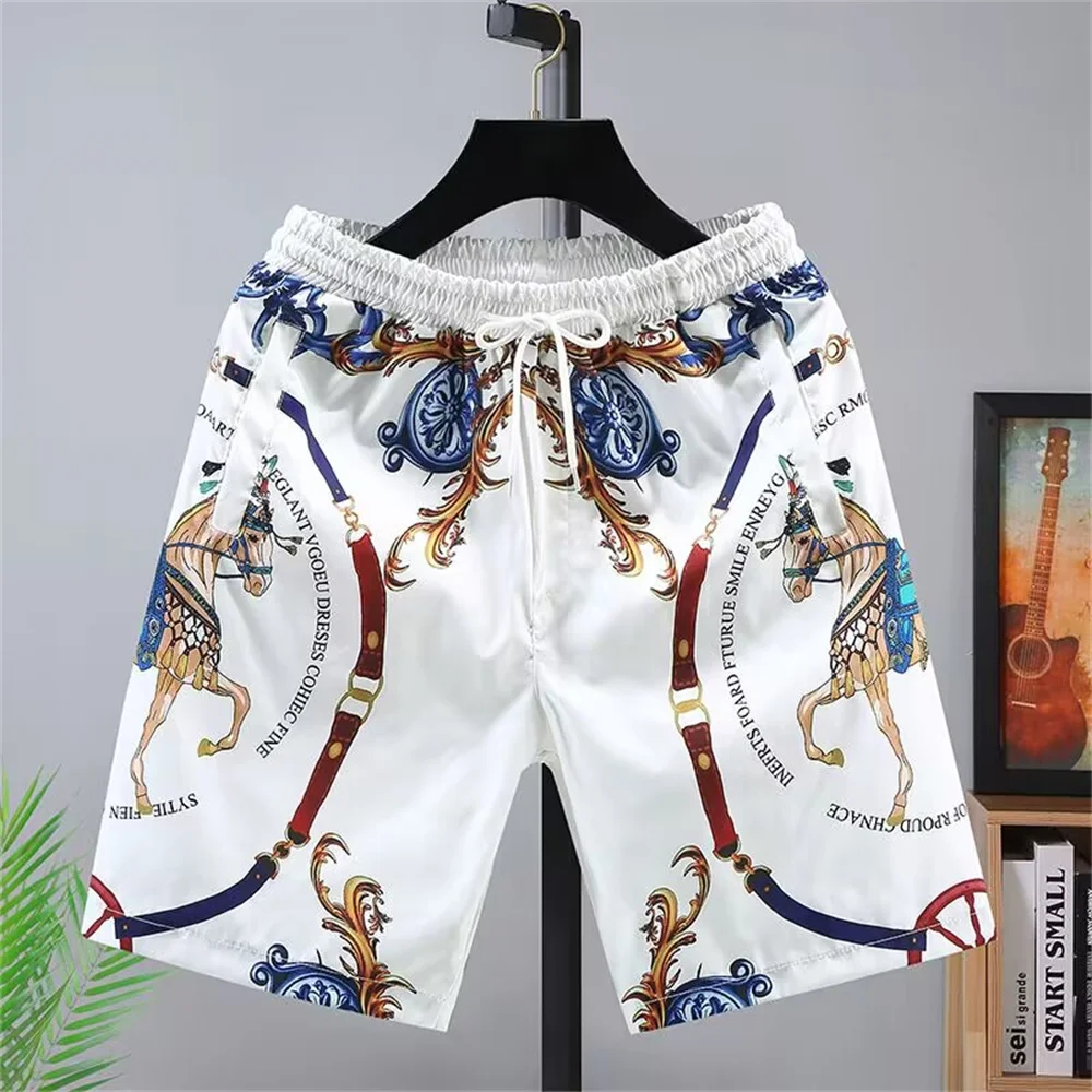 Trend shorts men high-grade fashion beach pants summer new style ice silk quick dry five minutes pants students casual sports pa
Trend shorts men high-grade fashion beach pants summer new style ice silk quick dry five minutes pants students casual sports pa