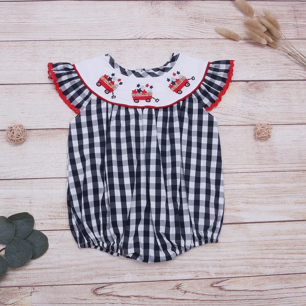 Детский летний комбинезон без рукавов, с вышивкой в виде звезд
Детский летний комбинезон без рукавов, с вышивкой в виде звезд