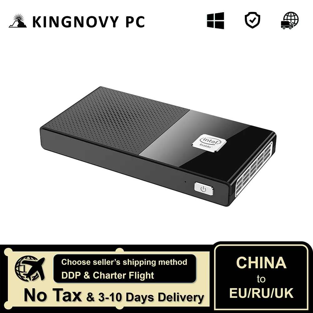 M6 Pocket Mini PC 11th Gen Intel N5105 2.9GHz Windows 11 DDR4 2933MHz NVMe SSD Office Computer HDMI2.0 4K@60Hz WiFi6 BT5.2
M6 Pocket Mini PC 11th Gen Intel N5105 2.9GHz Windows 11 DDR4 2933MHz NVMe SSD Office Computer HDMI2.0 4K@60Hz WiFi6 BT5.2