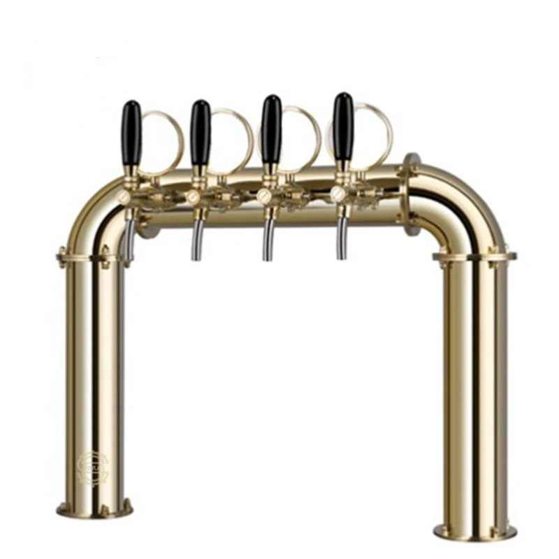 Good quality 4 6 8 holes U shape beer tap tower dispenser with adjustable taps and LED light
Good quality 4 6 8 holes U shape beer tap tower dispenser with adjustable taps and LED light