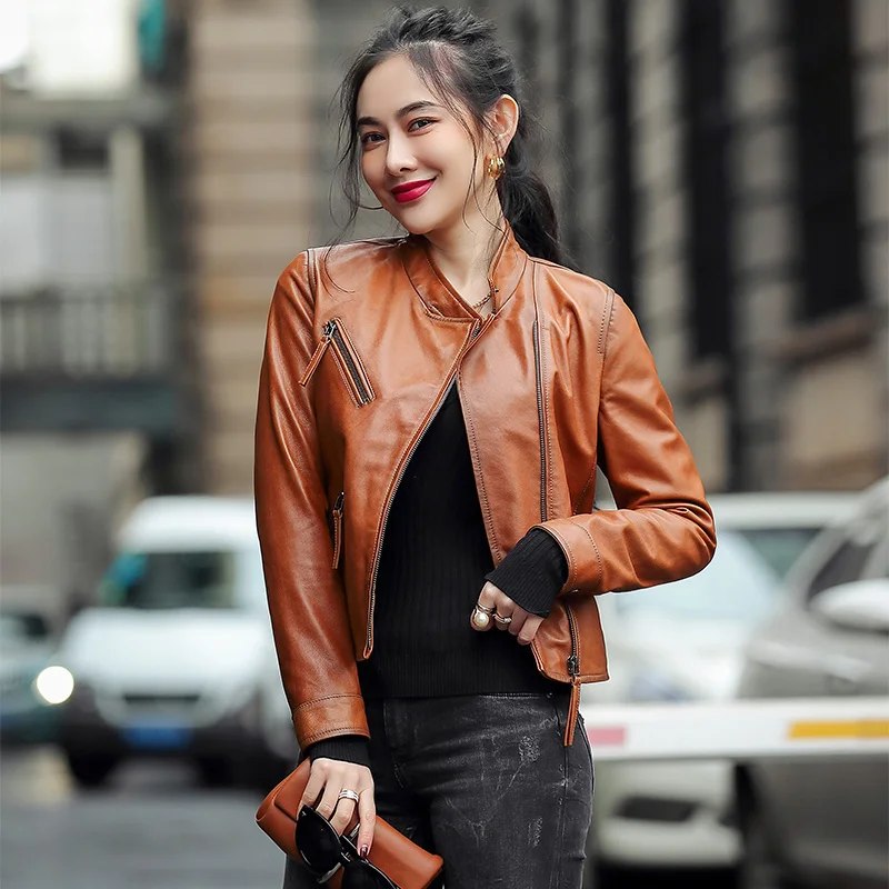 2023Leather jacket,Spring Autumn Jacket Women Genuine Leather Jacket Women Sheepskin Coat Moto Jacket Women Female Coats Clothes
2023Leather jacket,Spring Autumn Jacket Women Genuine Leather Jacket Women Sheepskin Coat Moto Jacket Women Female Coats Clothes