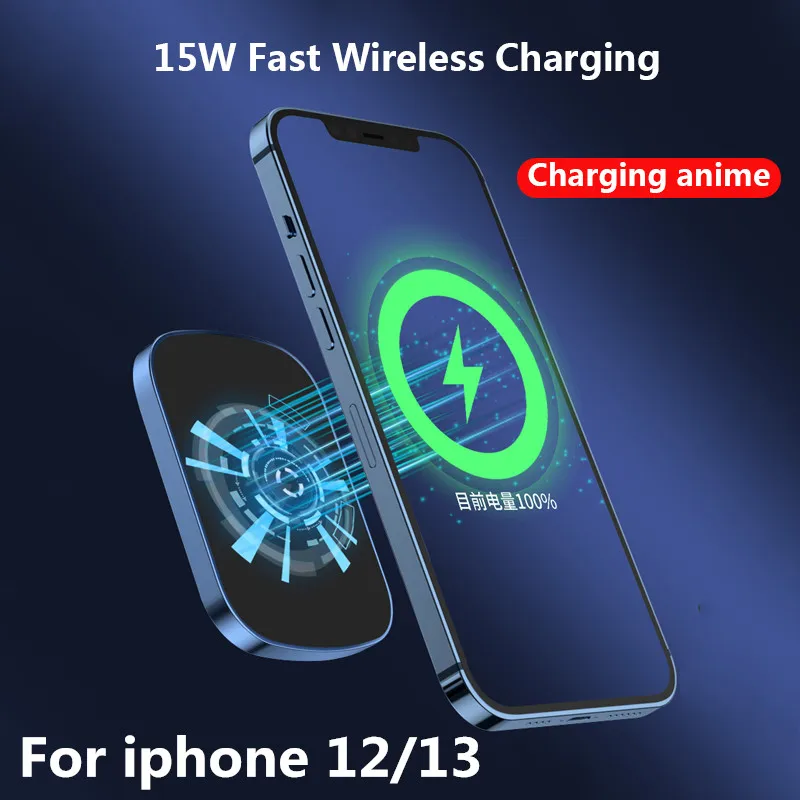 10000mAh Magnetic Wireless Power Bank 15W Mobile Phone Fast Charger For iPhone 12 13 12Pro 13Pro Max External auxiliary battery
10000mAh Magnetic Wireless Power Bank 15W Mobile Phone Fast Charger For iPhone 12 13 12Pro 13Pro Max External auxiliary battery