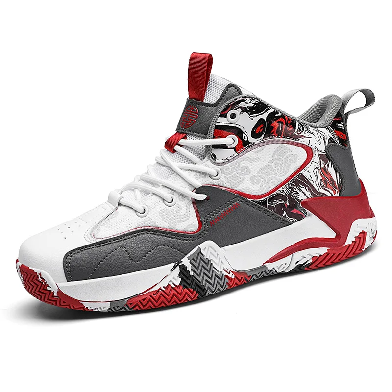 2022 New Style Non Slip Men's Sports Shoes Professional Basketball Shoes Rubber Combination Soles Sound Women's Basketball Shoes
2022 New Style Non Slip Men's Sports Shoes Professional Basketball Shoes Rubber Combination Soles Sound Women's Basketball Shoes