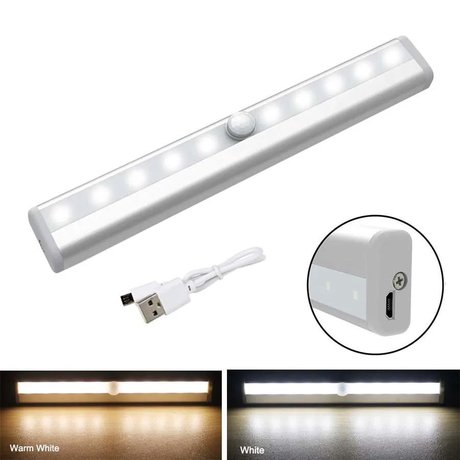 Lamp Night Rechargeable Motion Closet 10 Stick-on Lights Sensor Light Cabinet Lighting Magnetic Counter Under Light
Lamp Night Rechargeable Motion Closet 10 Stick-on Lights Sensor Light Cabinet Lighting Magnetic Counter Under Light