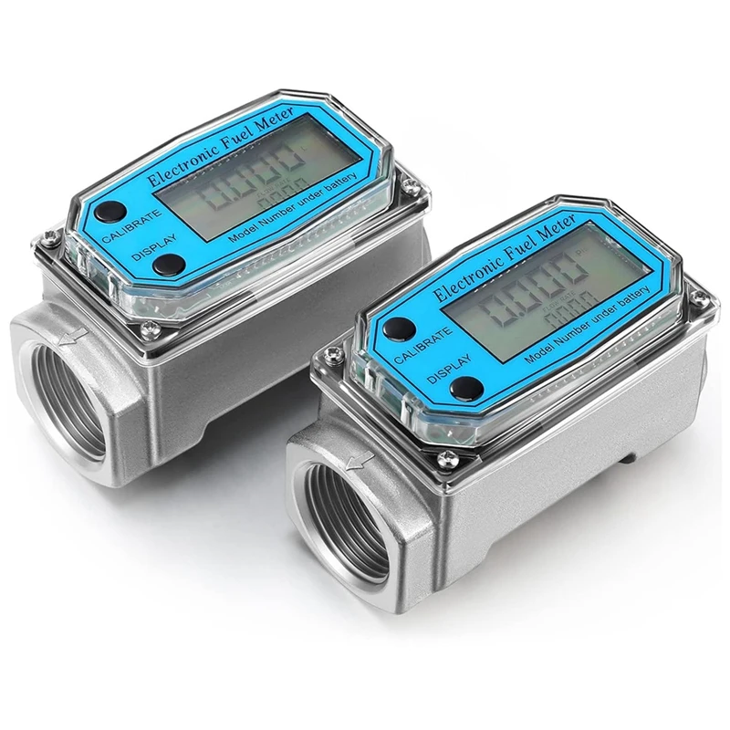 2Pcs 1 Inch Digital Turbine Flow Meter Gas Oil Fuel Flow Meter Water Flow Meter For Measure Gasoline
2Pcs 1 Inch Digital Turbine Flow Meter Gas Oil Fuel Flow Meter Water Flow Meter For Measure Gasoline