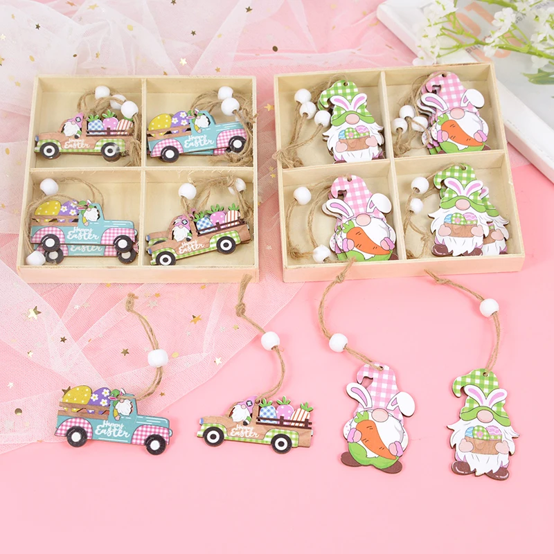 12pcs/set Easter Woden Pendant Cute Faceless Gnome Bunny Wood Ornaments Kids Gift Home Spring Easter Party Hanging Decorations 7
12pcs/set Easter Woden Pendant Cute Faceless Gnome Bunny Wood Ornaments Kids Gift Home Spring Easter Party Hanging Decorations 7