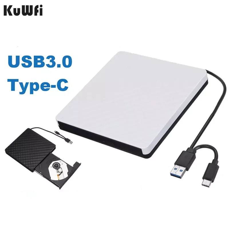USB 3.0 External DVD Burner Writer Recorder DVD RW Optical Drive CD/DVD ROM Player For Windows 10 Laptop Desktop iMacs
USB 3.0 External DVD Burner Writer Recorder DVD RW Optical Drive CD/DVD ROM Player For Windows 10 Laptop Desktop iMacs