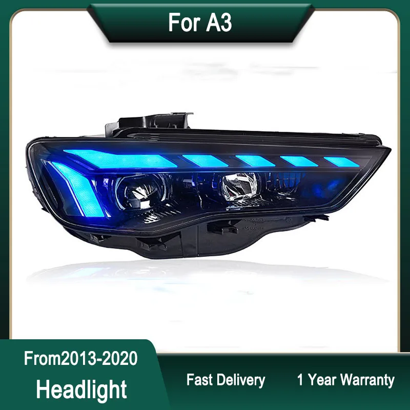 Car Headlight For Audi A3 2013-2020 LED Head Lamp New Design Upgrade DRL Dynamic Signal Lamp Head Lamp Front light Assembly
Car Headlight For Audi A3 2013-2020 LED Head Lamp New Design Upgrade DRL Dynamic Signal Lamp Head Lamp Front light Assembly