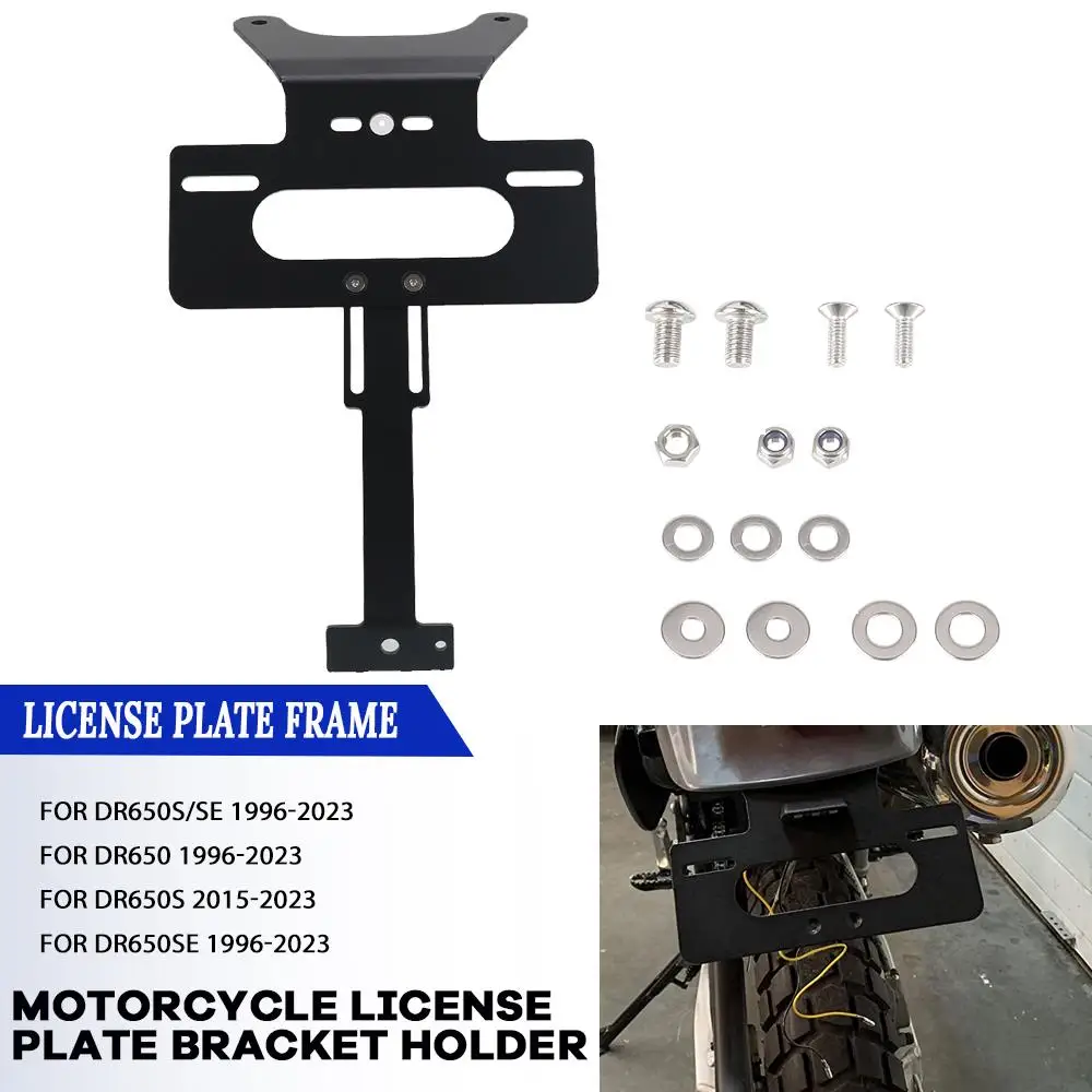 Держатель кронштейна номерного знака мотоцикла для Suzuki DR650 DR650S DR650SE DR 650 S SE 1996-2016 2017 2018 2019 2020 2021 2022 2023
Держатель кронштейна номерного знака мотоцикла для Suzuki DR650 DR650S DR650SE DR 650 S SE 1996-2016 2017 2018 2019 2020 2021 2022 2023