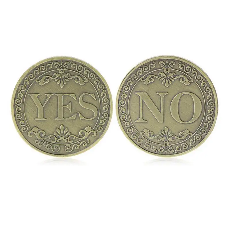 Double-sided YES Or NO Commemorative Coin Alloy Floral YES NO Letter Ornaments Collection Arts Gifts Souvenir
Double-sided YES Or NO Commemorative Coin Alloy Floral YES NO Letter Ornaments Collection Arts Gifts Souvenir