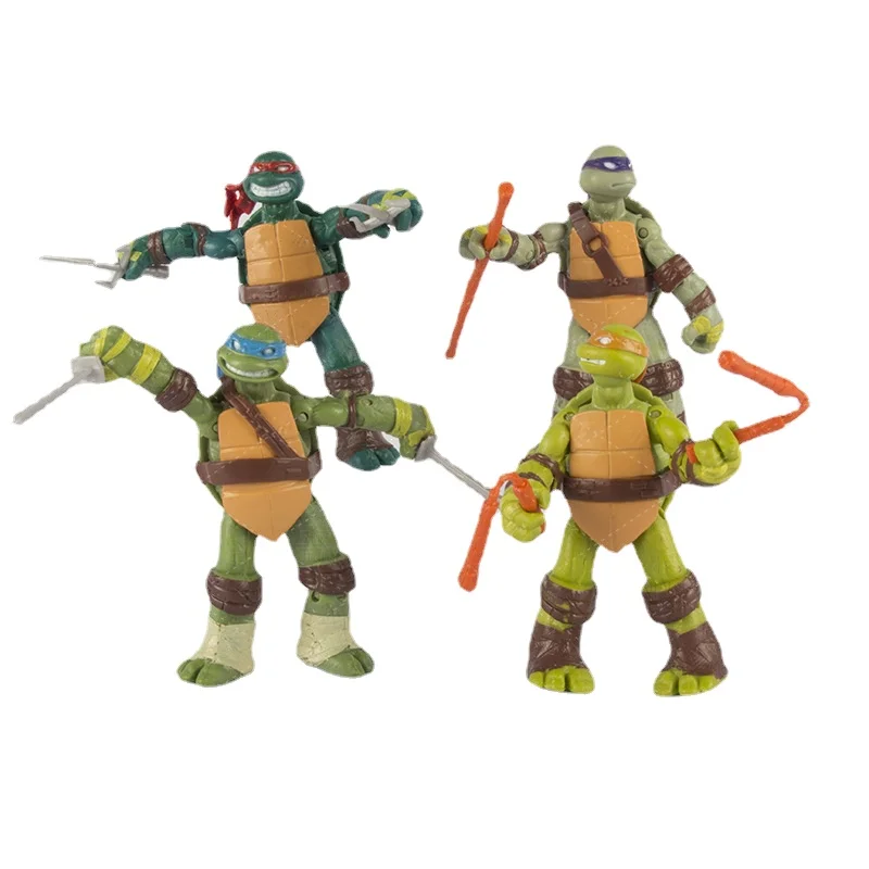 Фигурка аниме Черепашки-ниндзя TMNT модель 2012 украшение для куклы с подвижными