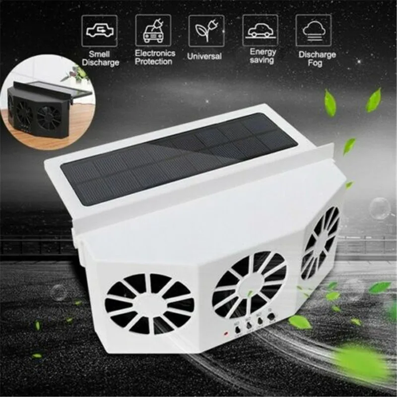 Solar Powered Car Cooling Fan Window Radiator Fan Air Vent Exhaust Cooling Fan Radiator Ventilation System 3 Cooler Auto Fan
Solar Powered Car Cooling Fan Window Radiator Fan Air Vent Exhaust Cooling Fan Radiator Ventilation System 3 Cooler Auto Fan