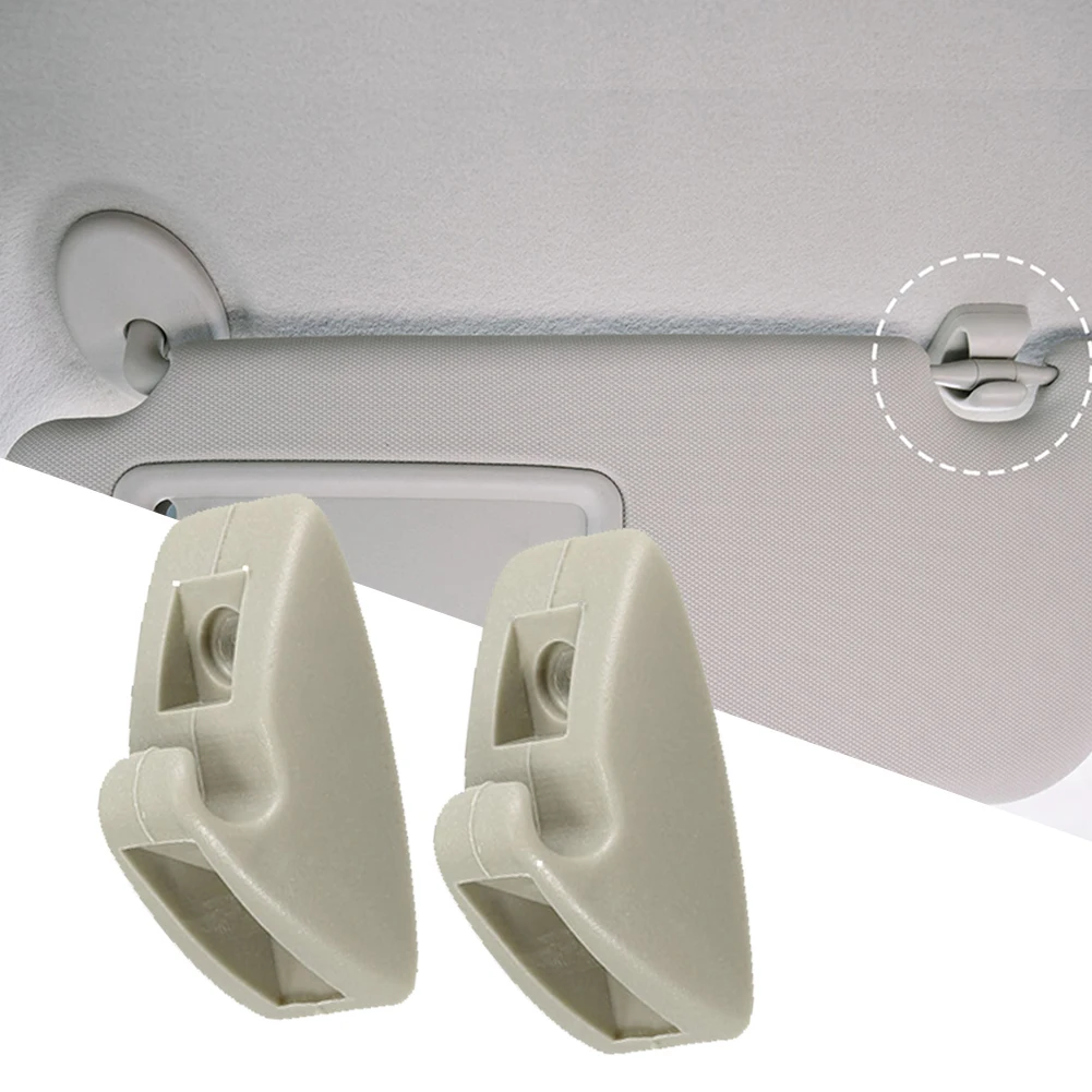 2pcs Car Sun Visor Support Clip Easy-installation Car Interior Sun Visor Retainer Hanger For MK1 Beige 191857559
2pcs Car Sun Visor Support Clip Easy-installation Car Interior Sun Visor Retainer Hanger For MK1 Beige 191857559