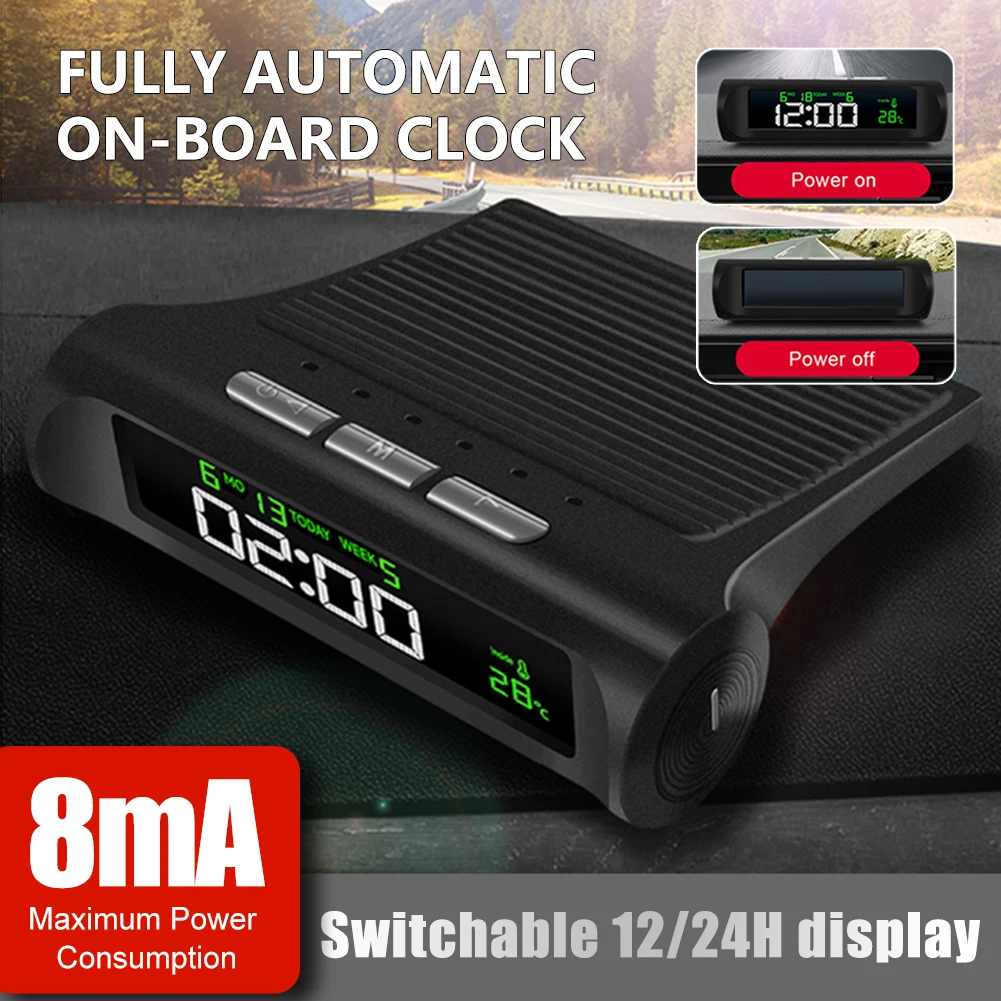 Car Dashboard Digital Clock Time and Temperature Display Electronic Clock Thermometer Calendar Auto On and Off Auto Accessories
Car Dashboard Digital Clock Time and Temperature Display Electronic Clock Thermometer Calendar Auto On and Off Auto Accessories
