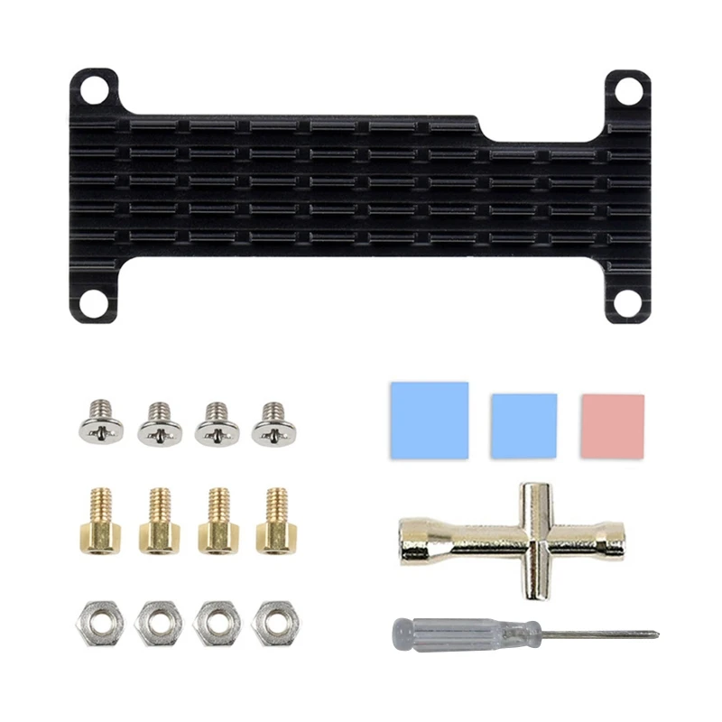 for Raspberry Pi zero Aluminum Heatsink with Thermal Pad for Raspberry Pi Zero W Dropship
for Raspberry Pi zero Aluminum Heatsink with Thermal Pad for Raspberry Pi Zero W Dropship
