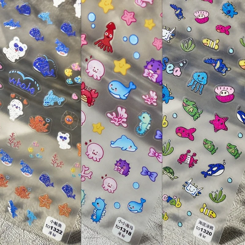 Tomoni Thin Tough Back Glue Cartoon Cute Manicure Japanese Stickers Coconut Tree Dolphin 5d Adhesive Nail Decals Art Stickers
Tomoni Thin Tough Back Glue Cartoon Cute Manicure Japanese Stickers Coconut Tree Dolphin 5d Adhesive Nail Decals Art Stickers