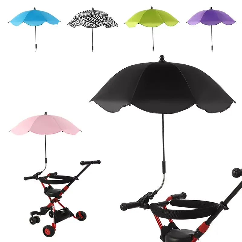 UV Protection Sunscree Rainproof Baby Umbrella Infant Stroller Cover Can Bent Freely Does Not Rust Universal Stroller Accessorie
UV Protection Sunscree Rainproof Baby Umbrella Infant Stroller Cover Can Bent Freely Does Not Rust Universal Stroller Accessorie