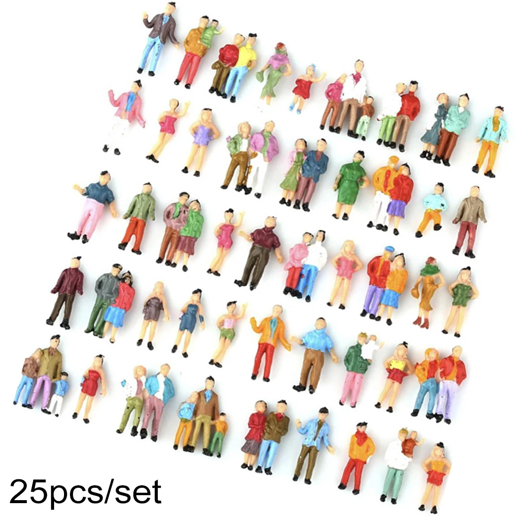 1: 87Scale Model Railway Mixed Colored Figure Outdoor Landscape Model Figure Garden Scene Decoration Sand Table Scene Decoration
1: 87Scale Model Railway Mixed Colored Figure Outdoor Landscape Model Figure Garden Scene Decoration Sand Table Scene Decoration