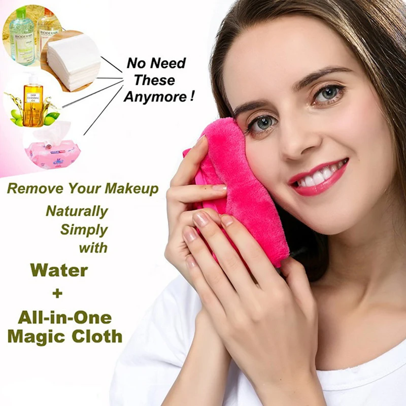 1pcs Reusable Makeup Remover Facial Makeup Remover Cloth Towel Pads Face Cleanser Cleansing Wipes Skin Care Make Up Beauty Tools
1pcs Reusable Makeup Remover Facial Makeup Remover Cloth Towel Pads Face Cleanser Cleansing Wipes Skin Care Make Up Beauty Tools