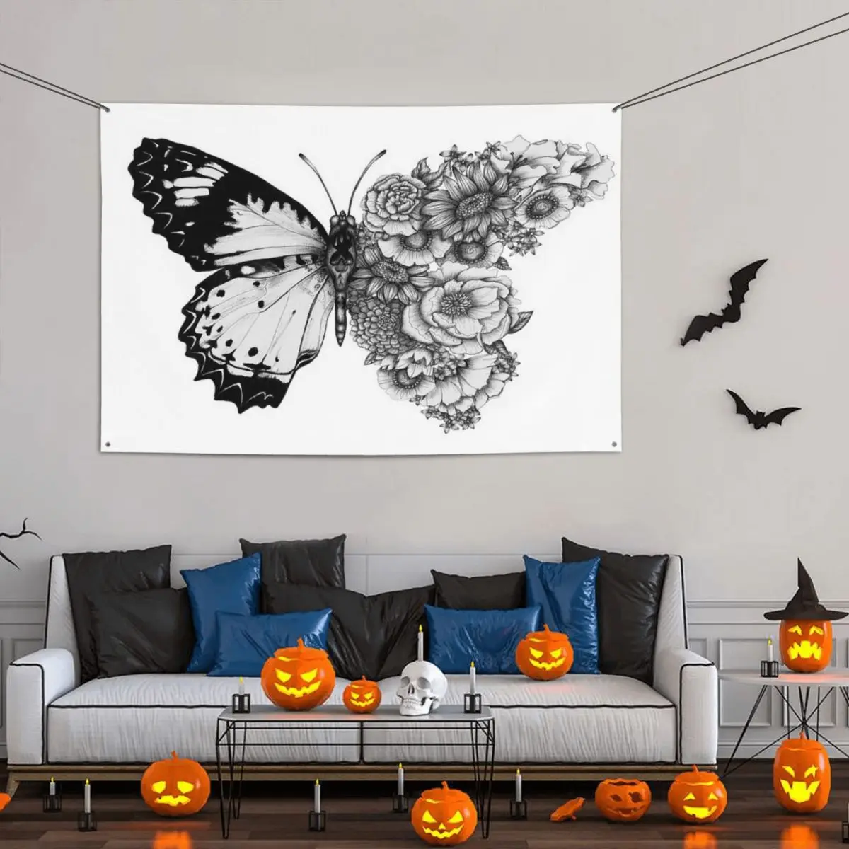 Butterfly In Bloom Party Banner Decor 120x180cm Polyester Material Outdoor Lawn Fade Resistant Flowy Bright Color
Butterfly In Bloom Party Banner Decor 120x180cm Polyester Material Outdoor Lawn Fade Resistant Flowy Bright Color