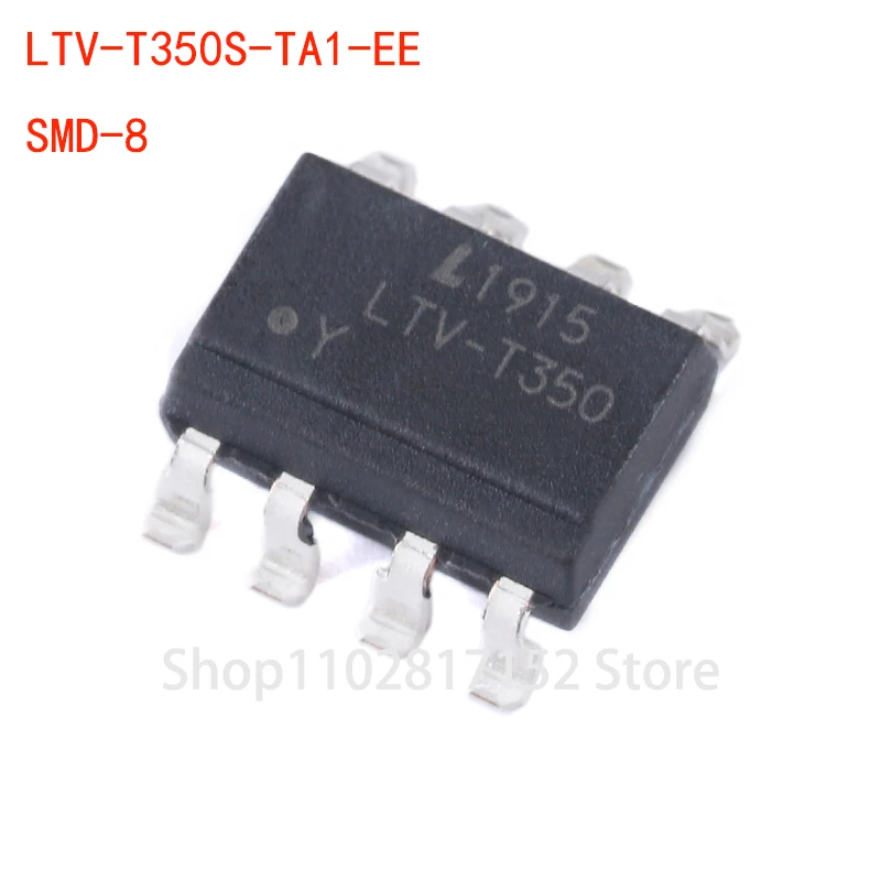 

10PCS/LOT LTV-T350 LTV-T350S-TA1-EE SMD-8 IGBT Gate Drive Optocoupler 100% New & Original