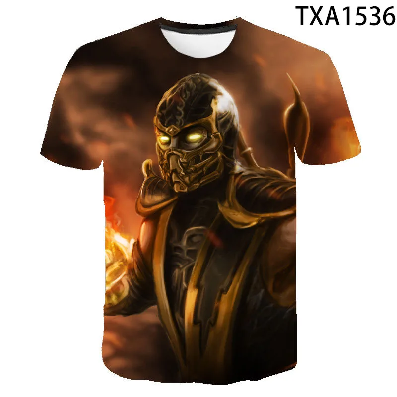 Cartoon Mortal Kombat 3D T Shirts Casual Boy girl Kids Fashion Streetwear Printed T-shirt Men Women Children Cool Tops Tee
Cartoon Mortal Kombat 3D T Shirts Casual Boy girl Kids Fashion Streetwear Printed T-shirt Men Women Children Cool Tops Tee