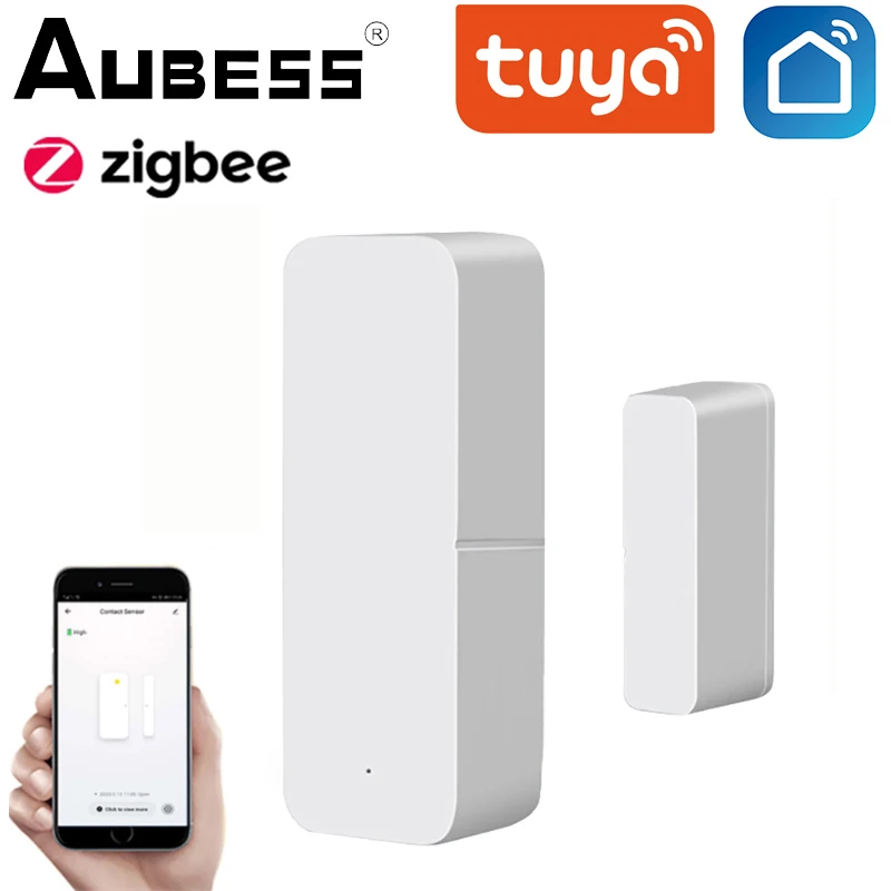 Датчик открывания/закрытия двери Aubess Tuya Smart Zigbee, детекторы совместимы с приложением Alexa/Google Home Smart Life
Датчик открывания/закрытия двери Aubess Tuya Smart Zigbee, детекторы совместимы с приложением Alexa/Google Home Smart Life