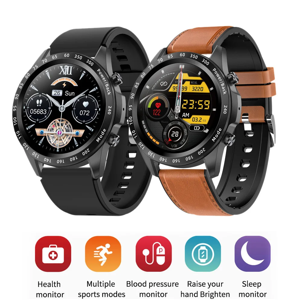 

New Smart Watch Sedentary Reminder Alarm Clock Switch Between Multiple Dials Remote Camera Heart Rate Monitoring Wristwatches