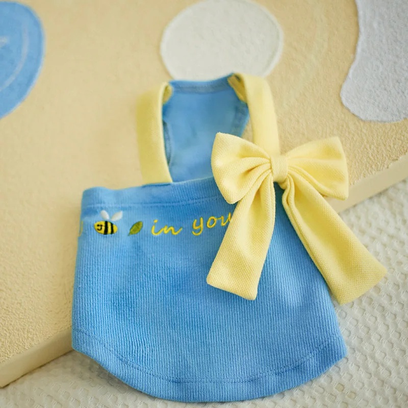 Женская одежда, милая кофта для котят и щенков, милая безрукавка для маленьких и средних собак с бантом, милый жилет для чихуахуа, йоркширского пуделя 
Женская одежда, милая кофта для котят и щенков, милая безрукавка для маленьких и средних собак с бантом, милый жилет для чихуахуа, йоркширского пуделя