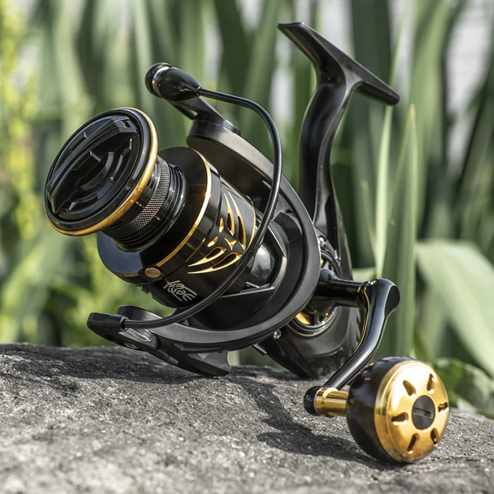 Fishing Reel 2800-7800 Series Spinning Reel 12KG Max Drag Metal Spool Grip 5.1:1 Gear Ratio Fishing Freshwater Saltwater Tackle
Fishing Reel 2800-7800 Series Spinning Reel 12KG Max Drag Metal Spool Grip 5.1:1 Gear Ratio Fishing Freshwater Saltwater Tackle