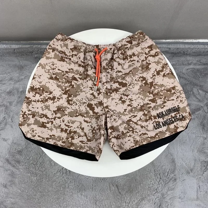 22SS Individuality Camouflage Print Askyurself Shorts Men Women EU Size 100% Cotton Askyurself Shorts Sports Style Summer Parkas
22SS Individuality Camouflage Print Askyurself Shorts Men Women EU Size 100% Cotton Askyurself Shorts Sports Style Summer Parkas