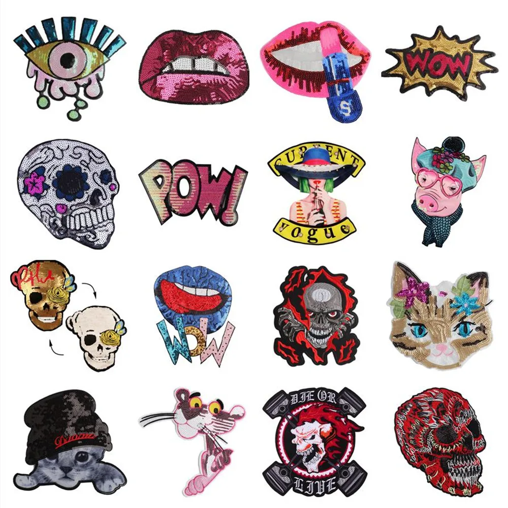 Cartoon large cloth paste Sequin nail bead letter pig embroidery cloth paste patch paste clothing accessories bag decoration
Cartoon large cloth paste Sequin nail bead letter pig embroidery cloth paste patch paste clothing accessories bag decoration