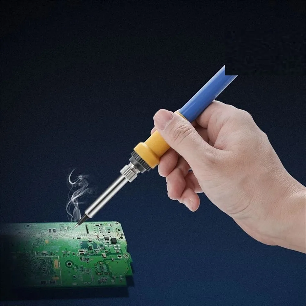 DC12V 60W Electric Soldering Iron Power Cable Portable Car Auto Clip Powered Electric Soldering Iron Welding Rework Repair Tools
DC12V 60W Electric Soldering Iron Power Cable Portable Car Auto Clip Powered Electric Soldering Iron Welding Rework Repair Tools