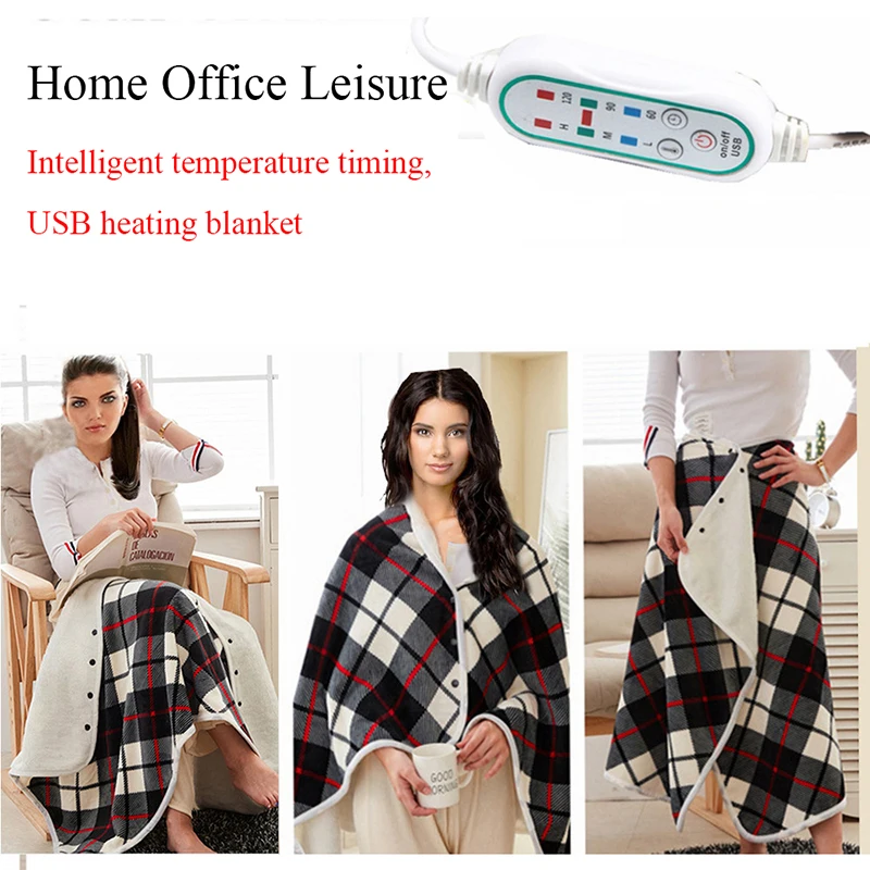 2 In1 USB Heating Shawl 140x80cm Blanket Warm Cape Adjustable Electric Heated Flannel Throw Blanket Warm Shawl Winter Warm Home
2 In1 USB Heating Shawl 140x80cm Blanket Warm Cape Adjustable Electric Heated Flannel Throw Blanket Warm Shawl Winter Warm Home