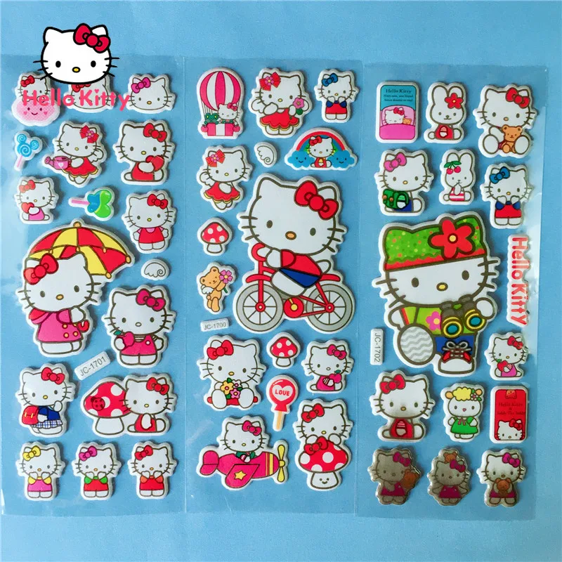Hello Kitty Three-dimensional Bubble Stickers Children's Cartoon Reward Stickers Girl Stickers
Hello Kitty Three-dimensional Bubble Stickers Children's Cartoon Reward Stickers Girl Stickers