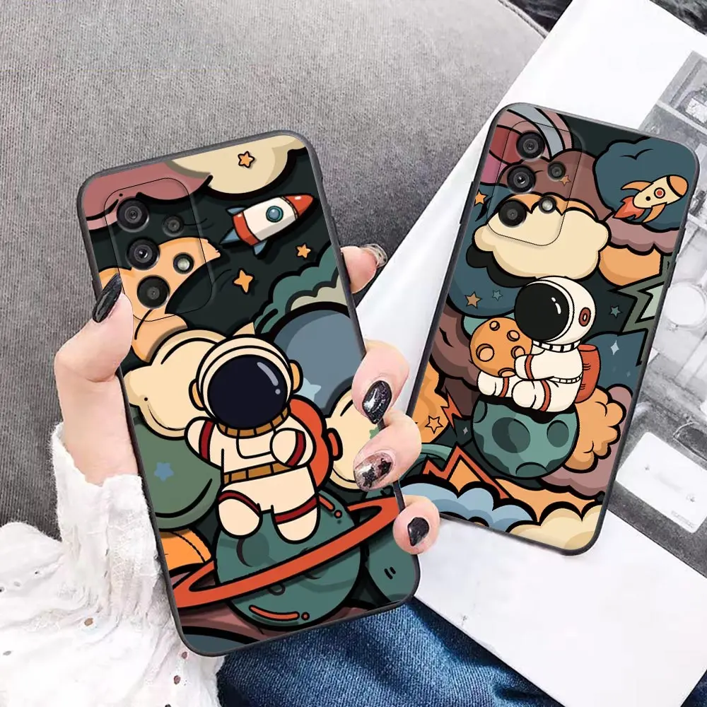 Funda Coque Case for Samsung A73 A53 A33 A23 A52 A72 A22 A32 A12 A42 A71 A51 A91 A41 A31 A21S 4G 5G Case keren Astronaut Cartoon
Funda Coque Case for Samsung A73 A53 A33 A23 A52 A72 A22 A32 A12 A42 A71 A51 A91 A41 A31 A21S 4G 5G Case keren Astronaut Cartoon