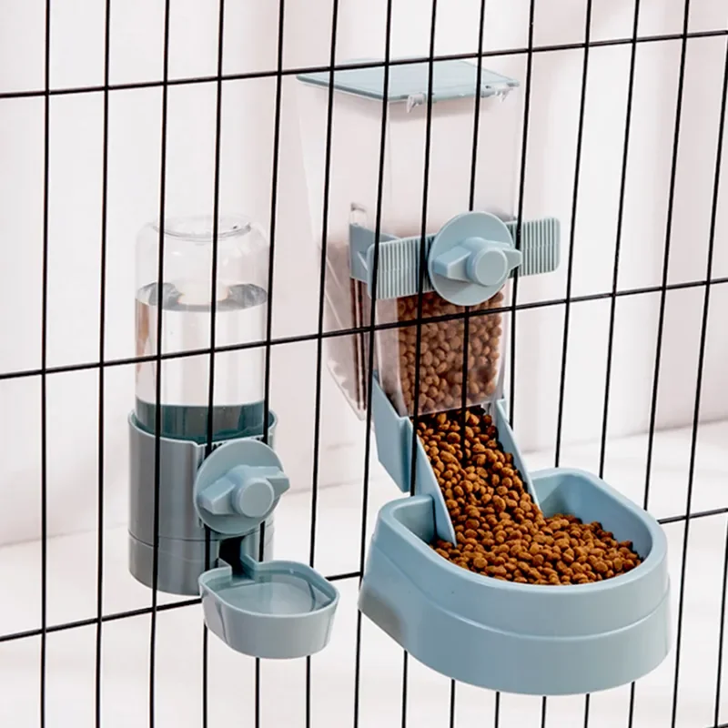 Pet Bowls Automatic Hanging Cage Feeder Pet Water Bottle Food Container Dispenser Bowl for Puppy Cats Rabbit Pet Supplies
Pet Bowls Automatic Hanging Cage Feeder Pet Water Bottle Food Container Dispenser Bowl for Puppy Cats Rabbit Pet Supplies
