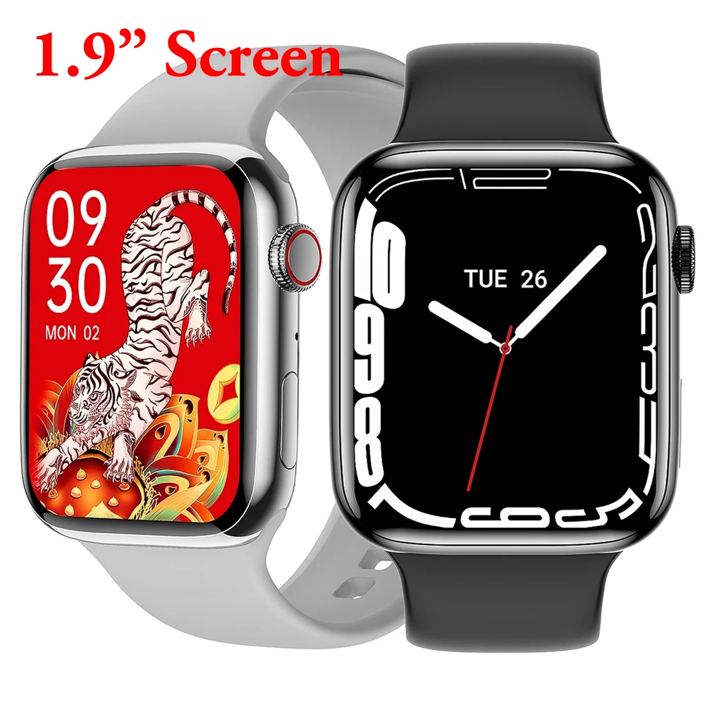DT7 MAX 1.9 Screen Smart NFC Watch Series 7 Bluetooth Call Wireless Charging Men Women 45mm Sports Smartwatch DIY Watchface
DT7 MAX 1.9 Screen Smart NFC Watch Series 7 Bluetooth Call Wireless Charging Men Women 45mm Sports Smartwatch DIY Watchface