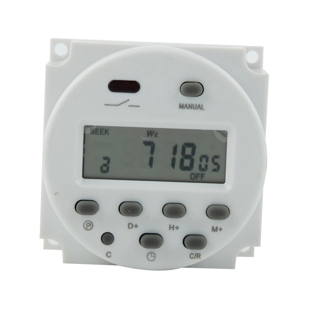 Power Down Timer 16A 60x60x30mm ABS Accessories Digital Timer LCD Display On/off Switch Programmable Replacement
Power Down Timer 16A 60x60x30mm ABS Accessories Digital Timer LCD Display On/off Switch Programmable Replacement