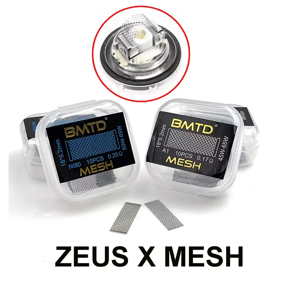 Катушка нагревательная сетчатая для атомайзера Zeus X A1 Ni80 SS316, 10 шт. в коробке
Катушка нагревательная сетчатая для атомайзера Zeus X A1 Ni80 SS316, 10 шт. в коробке