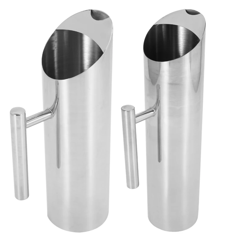 Stainless Steel Water Pitcher With Ice Guard Tea Pot Kettle Jug Cold Beverages Juice Pot Ktv Bar Accessories
Stainless Steel Water Pitcher With Ice Guard Tea Pot Kettle Jug Cold Beverages Juice Pot Ktv Bar Accessories