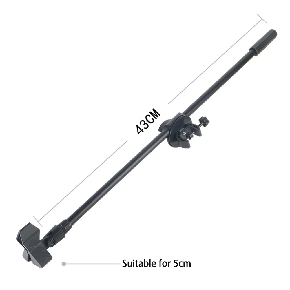 43cm/17inch Adjustable Tripod Microphone Stand Rotating Boom Arm Microphone Crossbar Stand Tripod Pole For Live Broadcast
43cm/17inch Adjustable Tripod Microphone Stand Rotating Boom Arm Microphone Crossbar Stand Tripod Pole For Live Broadcast