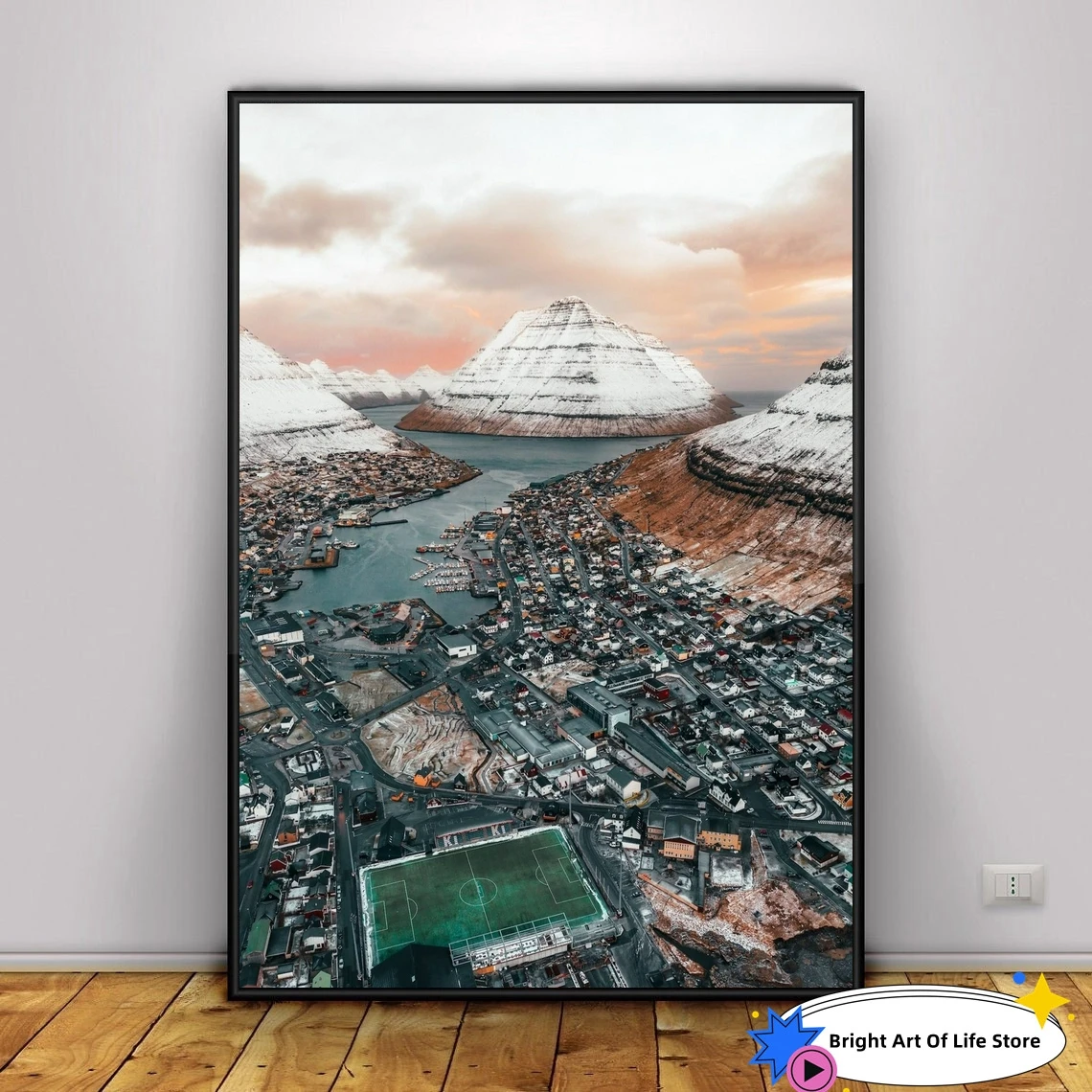 KlaksvÍk Faroe Island Wall Art Print, Landscape Photo Poster, Stunning Small Town Print For Your Home Decor
KlaksvÍk Faroe Island Wall Art Print, Landscape Photo Poster, Stunning Small Town Print For Your Home Decor