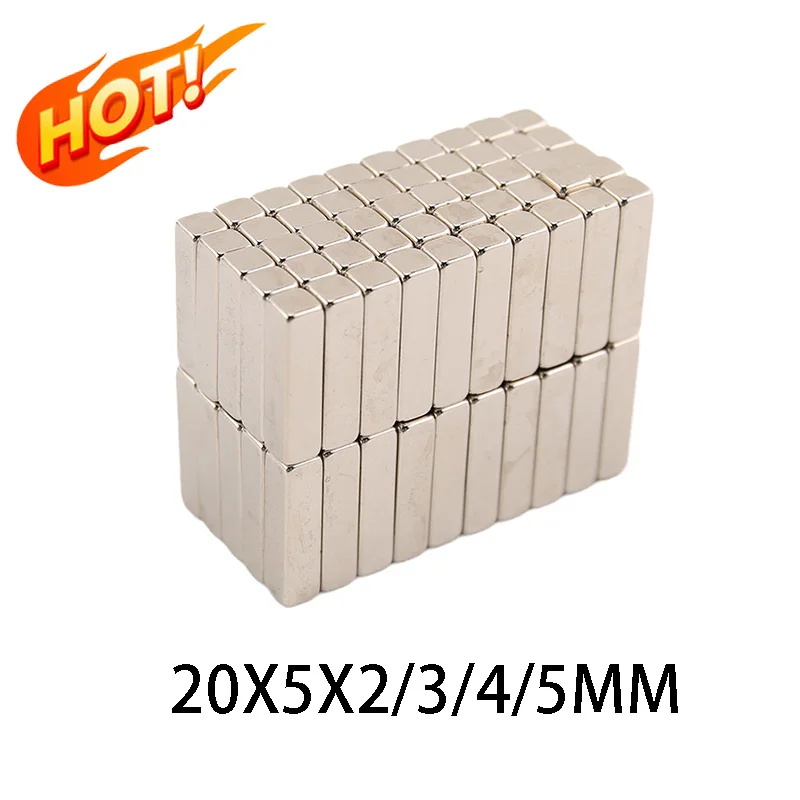Rectangular Strong Magnet Neodymium Iron Boron Magnetic Steel Door Curtain Lighting Square Strong Magnet 20X5X2/3/4/5MM
Rectangular Strong Magnet Neodymium Iron Boron Magnetic Steel Door Curtain Lighting Square Strong Magnet 20X5X2/3/4/5MM